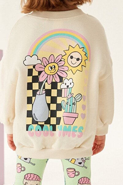 Lolliboomkids Lány kaktusz szett pulóver és bordás harisnya, szezonális új szezon