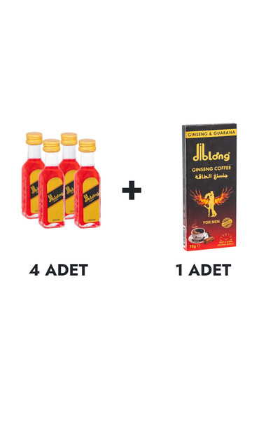 Diblong Shot İçecek 4 Adet ve Kahve %100 Orijinal Ürün Aynı Gün Gizli Kargo