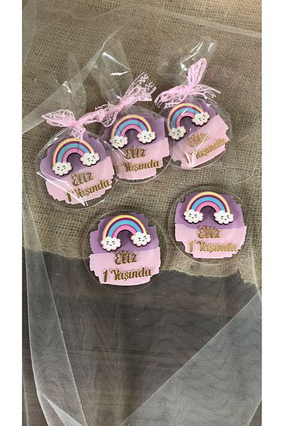 ELF LAZER 20 Pcs Plexiglass Rainbow Magnet