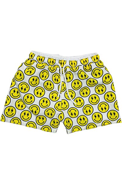 Lolliboomkids Erkek Çocuk Paraşüt Kumaş Fileli Şort Mayo Yeni Sezon Smile :) ...