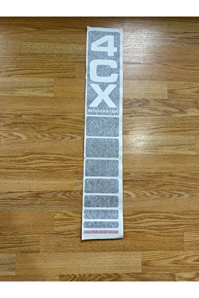 Jcb 4CX AYAK ETİKETİ ÇIKARTMASI YENİ TİP PRO