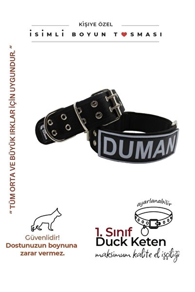 MgTasma Kişiye Özel, İsimli K9 Köpek Tasması, Boyun Tasması
