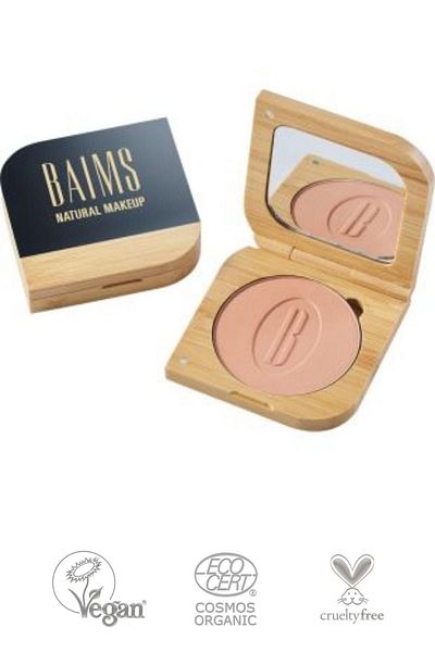 baims Mineral Compressed Powder Organic Vegan Powder