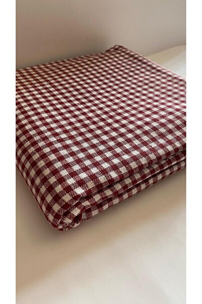 çeyizimhome ÇİFT KULLANIŞLI MASA ÖRTÜSÜ -SOFRA BEZİ PİTİKARELİ-170*170