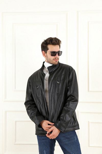 ModaPlaza Ανδρικό παλτό Plus Size 95329