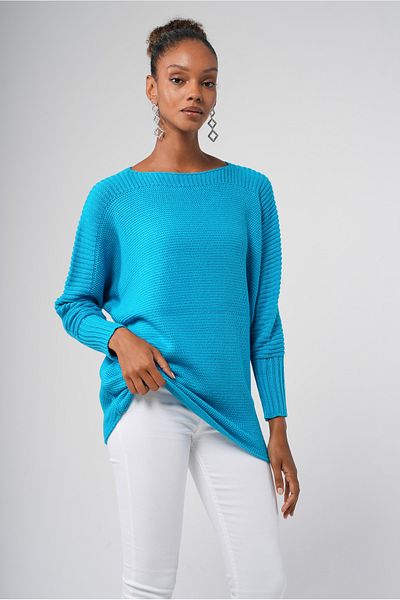 Turquoise womens sweater on sale