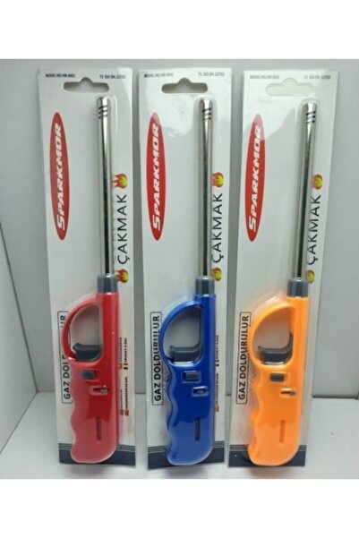 hagiki (3 Adet) Ocak Çakmağı uzun mutfak çakmak Manyetolu Ve Doldurulabilir (...