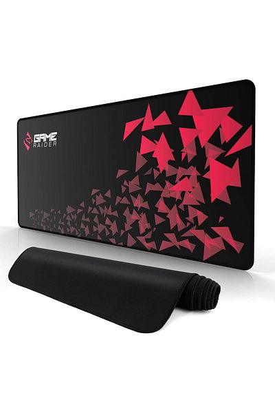 Gameraider لوحة ماوس من الألياف الدقيقة مقاس 80 × 30 سم من GEN XL - قاعدة مطاطية مضادة للانزلاق