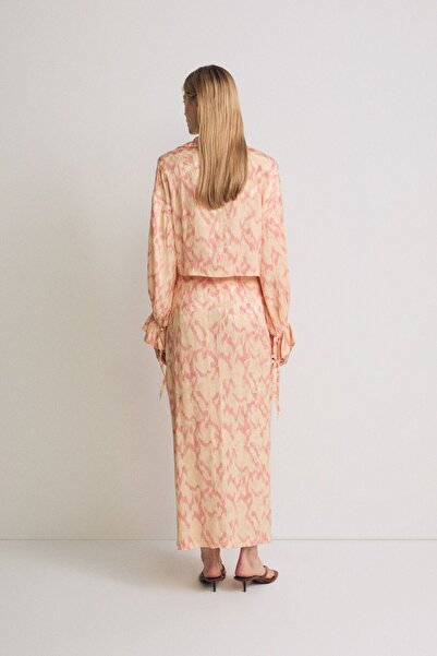 Pilea Jacquard Skirt - Patterned Design