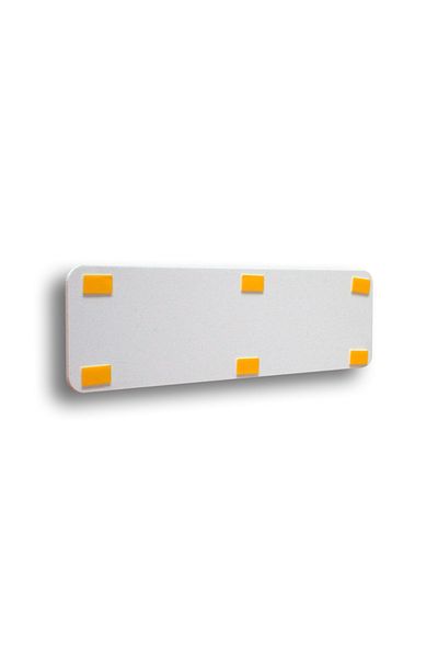 Bul-Sat علامات تحذيرية لعلامات الأسماء للباب PVC مقاس 7 × 25