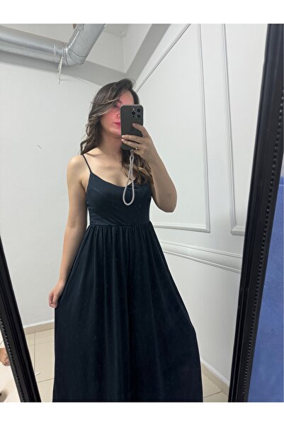 TUĞÇE ŞEN BUTİK Lacivert penye tulum