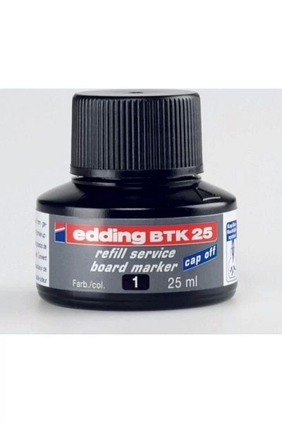 Edding Eddıng Whiteboard Pen Ink 25 ml E-btk25 Black