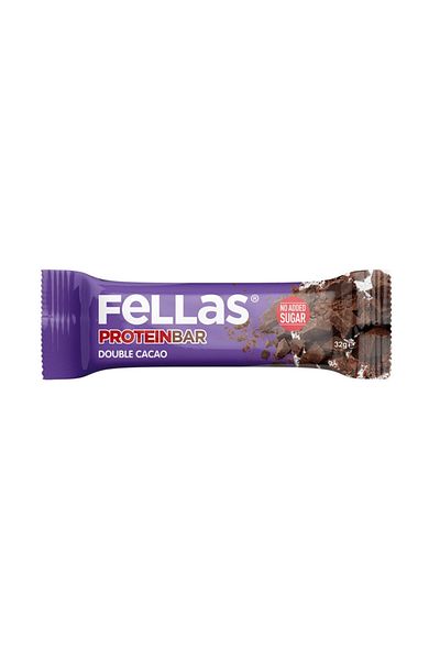 Fellas 32 gr x 12 Double Cocoa Protein Bars