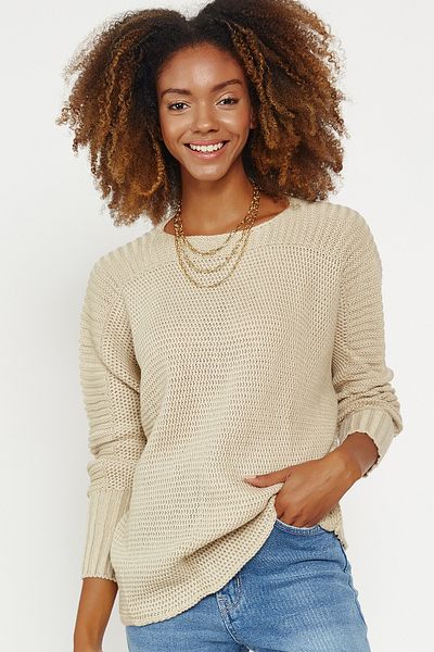 Hopoi Loose Cut Bat Sleeve Women's Sweater