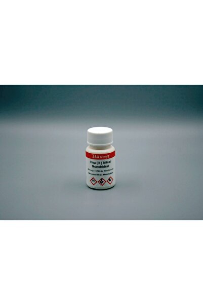 ZAG KİMYA Cıva II Nitrat Monohidrat (Yüksek Saflıkta) - 50 gr
