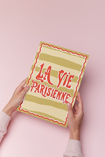 Hello Melody Design Εκτύπωση "PARISIENNE" από την συλλογή έργων εκτύπωσης - Χ...