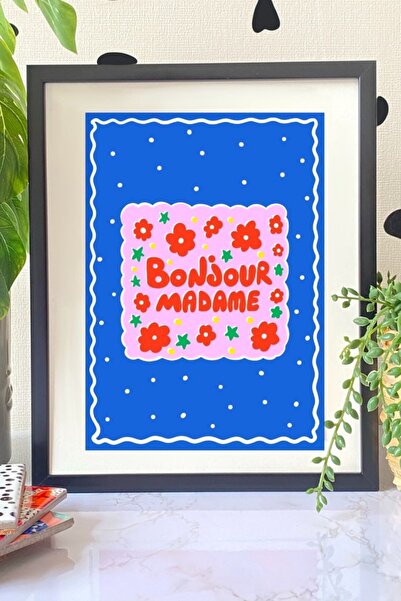 Hello Melody Design Εκτύπωση "BONJOUR MADAME" από την συλλογή έργων εκτύπωσης...