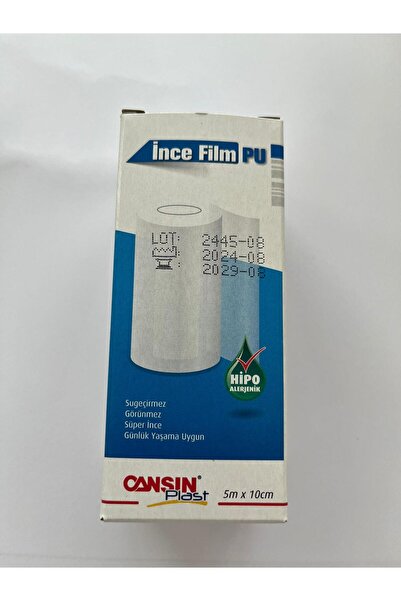 CANSIN CANSINPLAST SU GEÇİRMEZ YARA PEDİ PU 5 M X 10 CM (RULO) NO:45