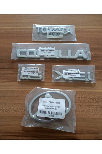 Passenger Car Oto Yedek Parça COROLLA AE101 ARKA BAGAJ ARMASI TOYOTA COROLLA ...