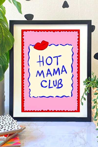 Hello Melody Design Εκτύπωση "HOT MAMA CLUB " από την συλλογή Print Collectio...