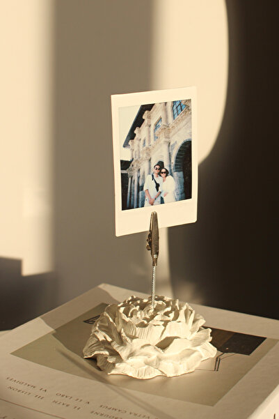 The Craft Thor Concrete Peony Note and Photo Holder