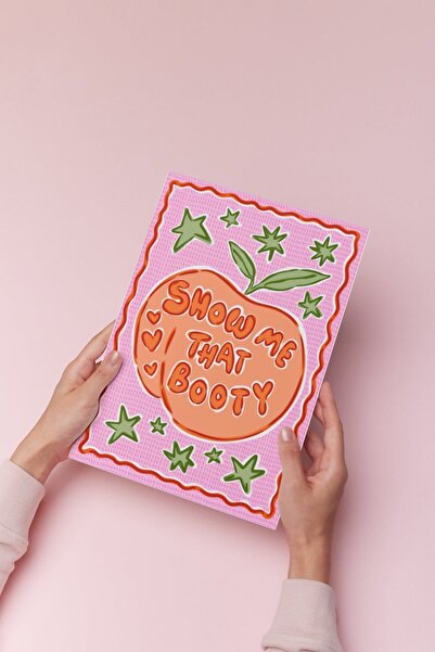 Hello Melody Design Εκτύπωση "BOOTY" από την συλλογή Εκτυπώσεων - Χωρίς πλαίσιο