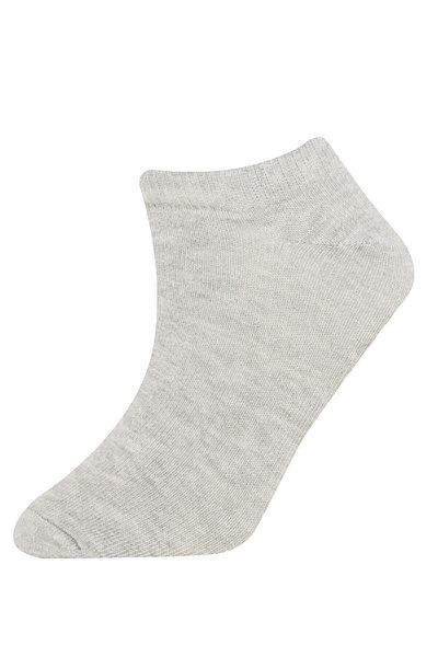 DeFacto Set of 5 Cotton Booties Socks for Boys - C8010A8Ns