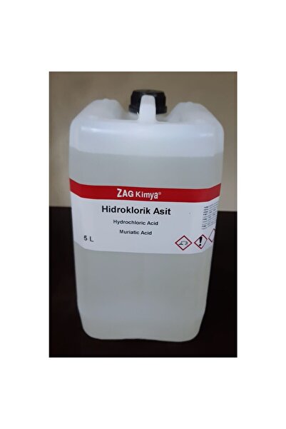 ZAG KİMYA Hidroklorik Asit %30-33 (Teknik Kalite) - 10 Lt