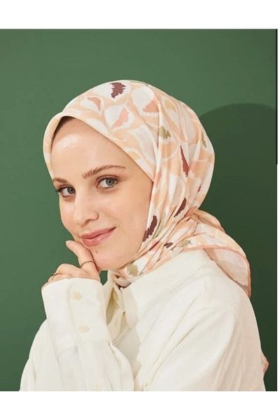 İpekhan SEMAZADE LEAF COTTON SCARF