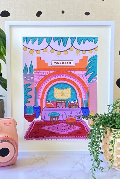 Hello Melody Design Εκτύπωση "MOROCCO" από την συλλογή έργων εκτύπωσης - Με λ...