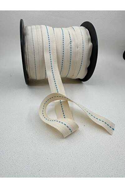 paşateks since 1995 şekil 5 метрів стрічки з грогреном - 3 см (екрю/синій)