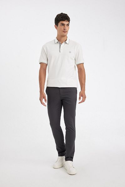 DeFacto Strečové plátěné kalhoty Slim Fit Chino – 4 kapsy, Bavlna Gabardine W3012Az24Au
