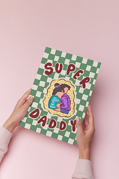 Hello Melody Design Εκτύπωση "SUPER DADDY" από την συλλογή Εκτυπώσεων - Χωρίς...