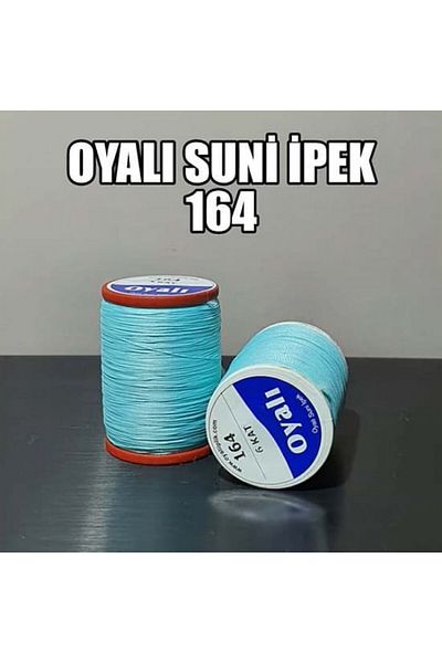 OYALI ΤΕΧΝΗΤΟ ΜΕΤΑΞΩΤΟ ΝΟ:164 - Κλωστή κεντήματος με κέντημα 4 στρώσεων