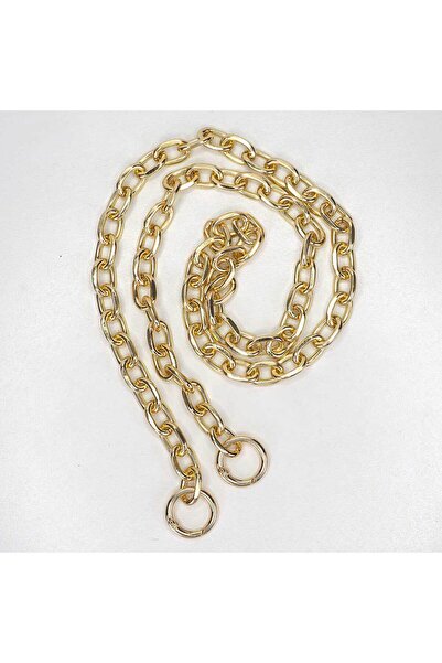 Ritzz Yaylı Halkalı Alüminyum Çanta Zinciri - Gold