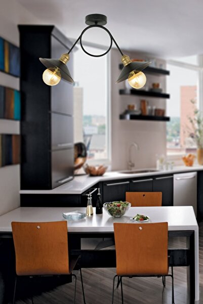 Apliqa Dominik 2 Li Modern Genç Odası Mutfak Salon Avize