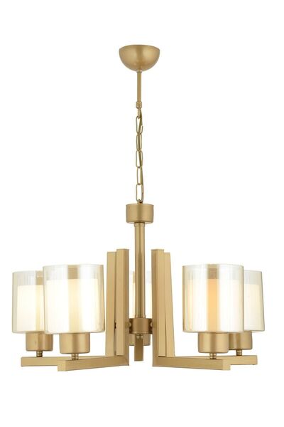 Apliqa Tisse 5 Li Eskitme Boyalı Çift Camlı Modern Genç Odası Yatak Odası Salon Avize