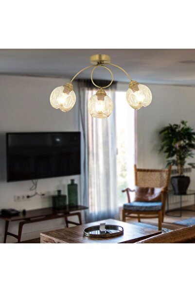 Apliqa Avis Eskitme 3 Lü Modern Genç Odası Mutfak Oturma Odası Salon Avize