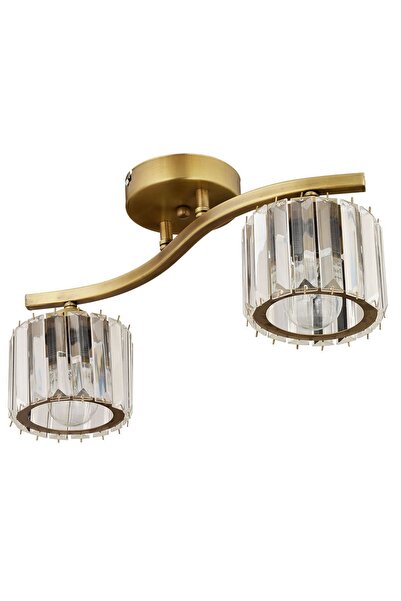 Apliqa Tufty 2Li Eskitme Kristalli Modern Yatak Odası Salon Kristal Avize