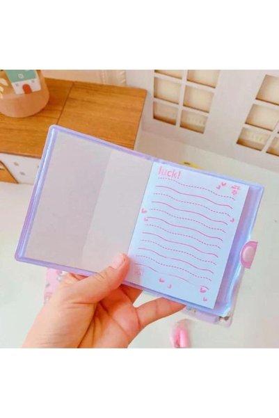 Hediye Vakti Kawaii Sanrioo Kuromi Karakterler Mini Defter Kalem Set