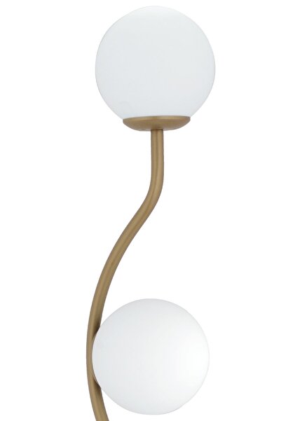 Apliqa Javed 3'lü Eskitme Metal Kafe Restoran, Salon, Oturma Odası Köşe Lambader