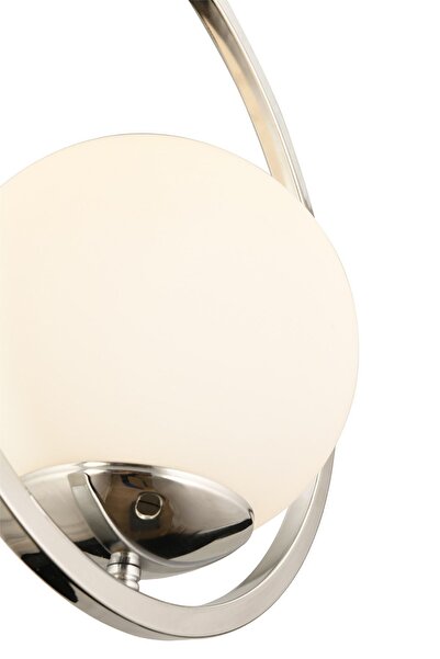 Apliqa Lifos Tekli Krom Kaplamalı Plafonyer Modern Mutfak Salon Avize