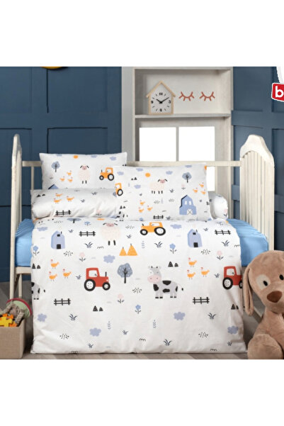 MİLANO KİDS طقم غطاء لحاف فردي للأطفال - 100% قطن