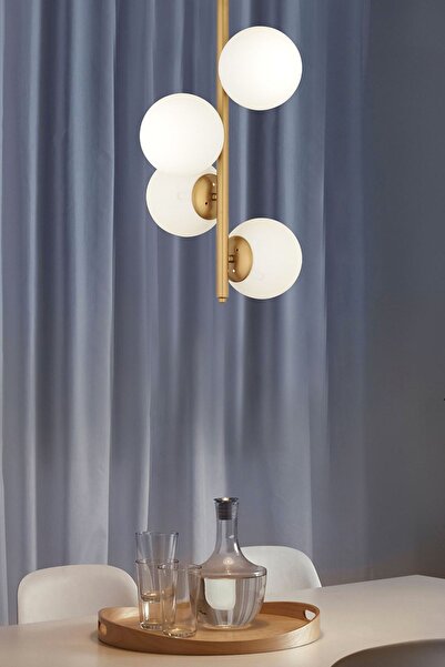 Apliqa Uzel 4Lü Eskitme Modern Mutfak Yatak odası Salon Avize