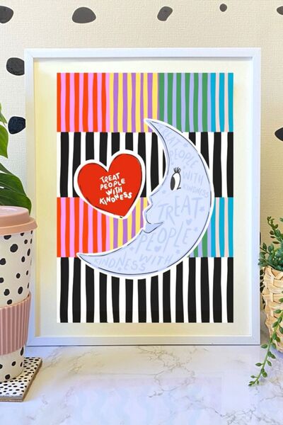 Hello Melody Design Εκτύπωση "KINDNESS" από την συλλογή έργων εκτύπωσης - Με ...