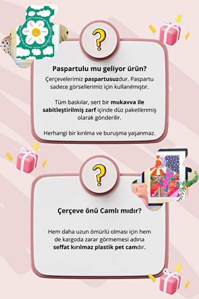 Hello Melody Design Baskı Koleksiyonundan "BUDA" Baskısı - Beyaz Çerçeveli