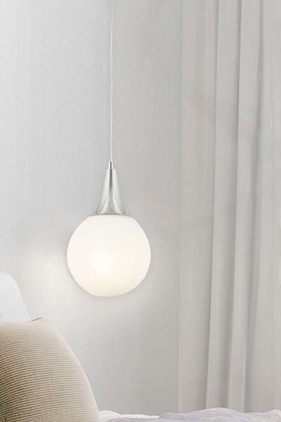 Apliqa Damla Tekli Krom Modern Koridor Mutfak Salon Avize