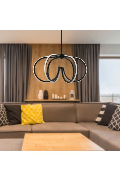 Apliqa Arion Sarkıt 94 Watt Sarkıt 3 Renkli Ledli Modern Mutfak Banyo Led Salon Sarkıt Avize