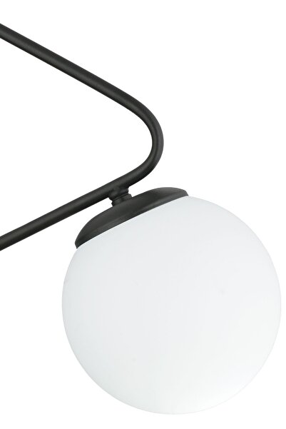 Apliqa Mildred Siyah Duvar Lambası Yatak Odası-yatak Başı-banyo Için Modern Aplik