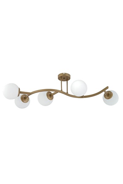 Apliqa Izem 5'li Eskitme Modern Plafonyer Genç Odası Mutfak Yatak Odası Avize